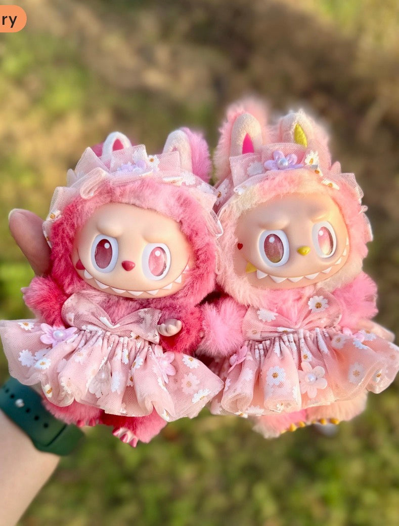 Floral Dreams Collection -Handmade doll dress