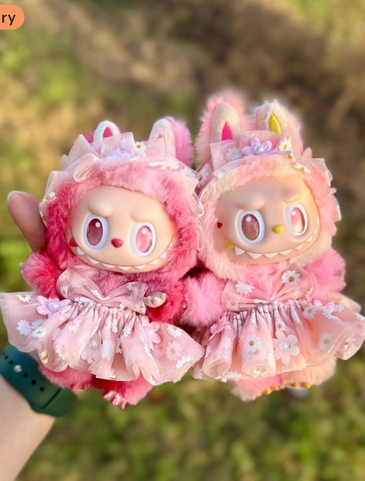 Floral Dreams Collection -Handmade doll dress