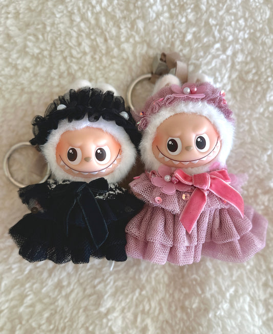 Enchanted Dusk Dress Collection - Handmade doll dress for 10cm dolls