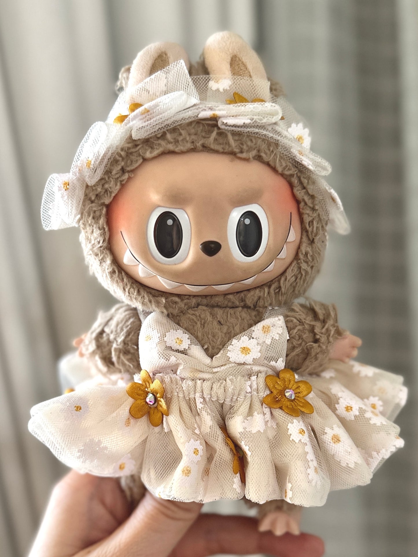 Floral Dreams Collection -Handmade doll dress