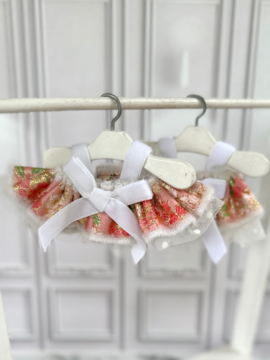 Oriental Bloom – Handmade Doll Dress Set