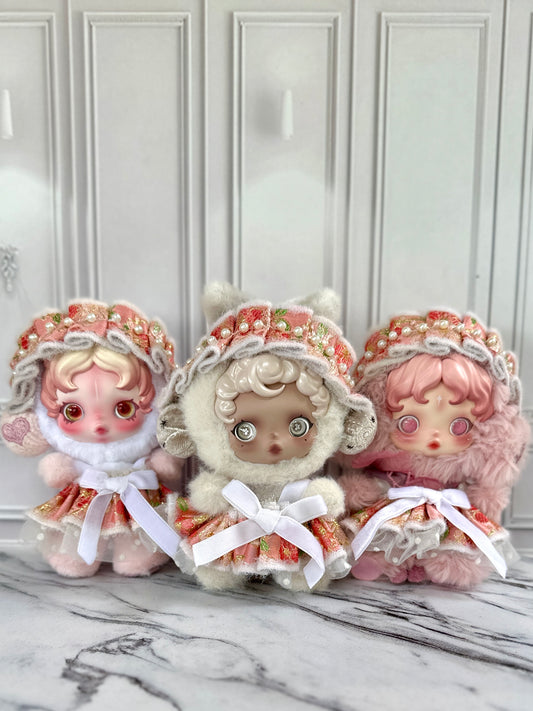 Oriental Bloom – Handmade Doll Dress Set