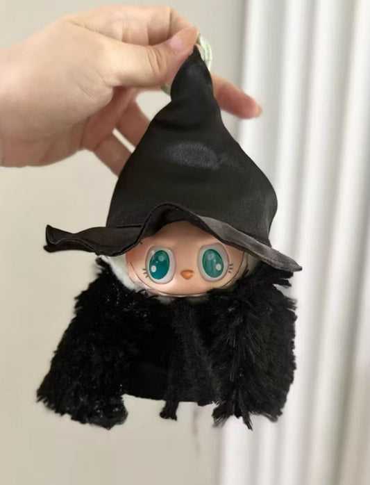 🌙 Enchanted Duo Doll Outfit Set – Midnight Witch & Pink Blossom Fairy